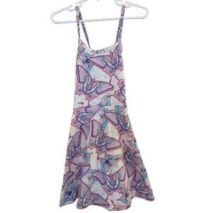 Children’s Place Girls Dress Size 5T Butterfly Print Sleeveless Sundress ECU